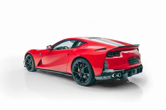 Untuk Ferrari 812 Carbon Fiber Body Kit 812 Upgraded MSY Style Carbon Fiber Front Lip Diffuser Spoiler Body Kit