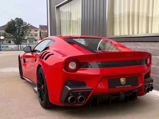 Produk baru untuk Ferrari F12 Body Kit F12 Upgraded TDF Style Front dan bumper belakang