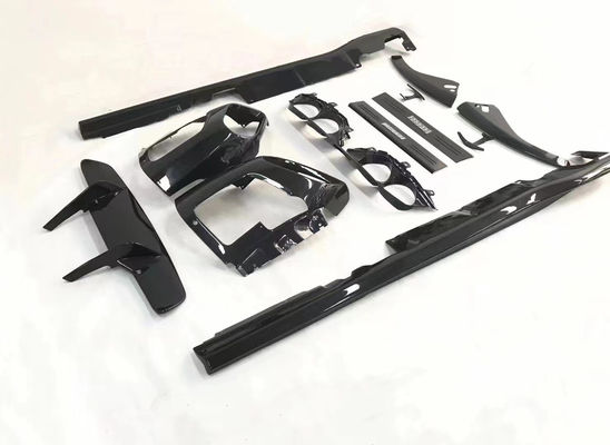 Serat Karbon Kering untuk Ferrari 812 Fiber Karbon Body Kit 812 Upgraded Nivic Style Front Lip Diffuser Spoiler Hood