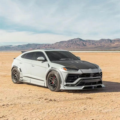 LB Style Wide-body Kit untuk Lamborghini URUS Carbon Fiber Body Kit Urus Carbon Fiber Front Lip Diffuser Spoiler Wide-body Kit