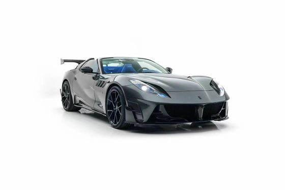 Untuk Ferrari 812 Carbon Fiber Body Kit 812 Upgraded MSY Style Carbon Fiber Bagian depan dan belakang Bumper Spoiler Wing