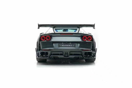 Untuk Ferrari 812 Carbon Fiber Body Kit 812 Upgraded MSY Style Carbon Fiber Bagian depan dan belakang Bumper Spoiler Wing