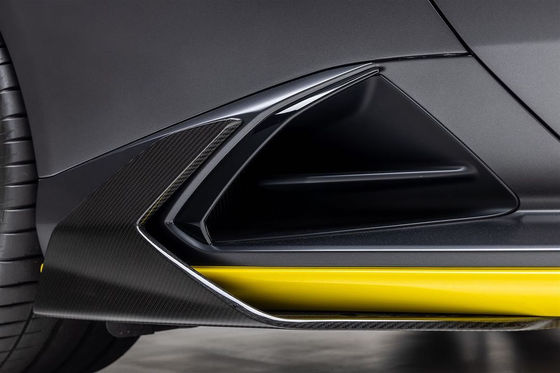 Untuk Lamborghini STO Carbon Fiber Body Kit STO Upgraded Vors Style Front Lip Diffuser Side Skirt Hood Carbon Fiber Body Kit