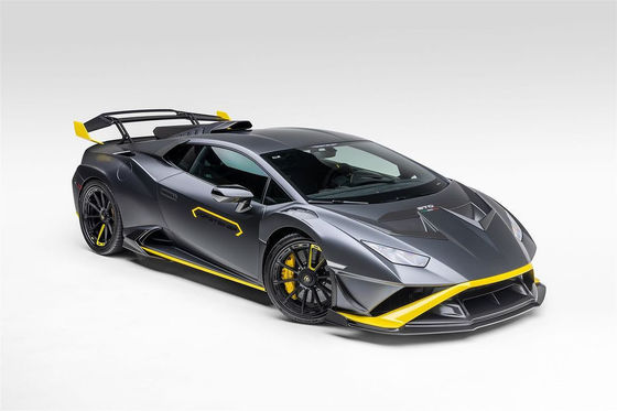 Untuk Lamborghini STO Carbon Fiber Body Kit STO Upgraded Vors Style Front Lip Diffuser Side Skirt Hood Carbon Fiber Body Kit