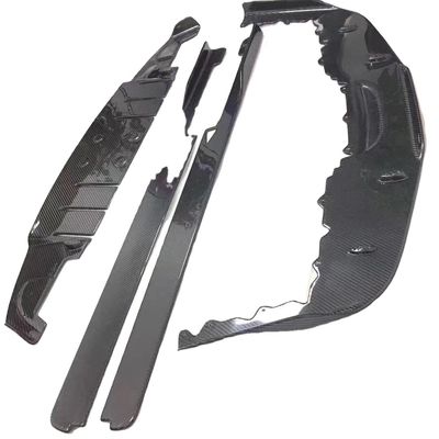 Untuk Ferrari 458 Carbon Fiber Body Kit 458 Carbon Fiber Front Lip Diffuser Spoiler Body Kit