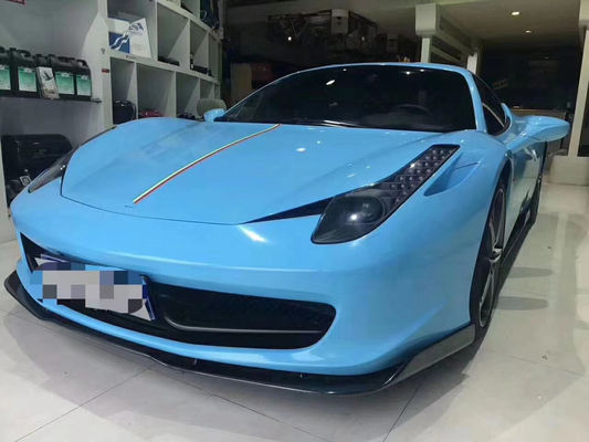Untuk Ferrari 458 Carbon Fiber Body Kit 458 Carbon Fiber Front Lip Diffuser Spoiler Body Kit