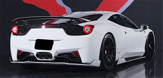 Untuk Ferrari 458 Carbon Fiber Body Kit 458 Carbon Fiber Front Lip Diffuser Spoiler Body Kit