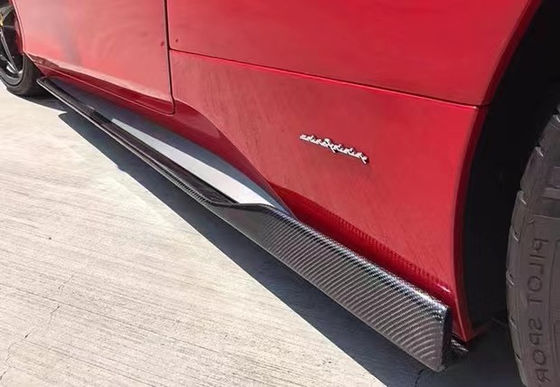 Untuk Ferrari 458 Carbon Fiber Body Kit 458 Carbon Fiber Front Lip Diffuser Spoiler Body Kit