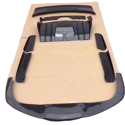 Untuk Ferrari F430 Body Kit F430 Upgraded HAMANN Style Bagian Depan Sekop Diffuser Spoiler Side Skirt F430 Carbon Fiber Body Kit
