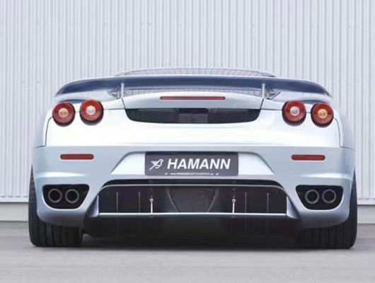 Untuk Ferrari F430 Body Kit F430 Upgraded HAMANN Style Bagian Depan Sekop Diffuser Spoiler Side Skirt F430 Carbon Fiber Body Kit