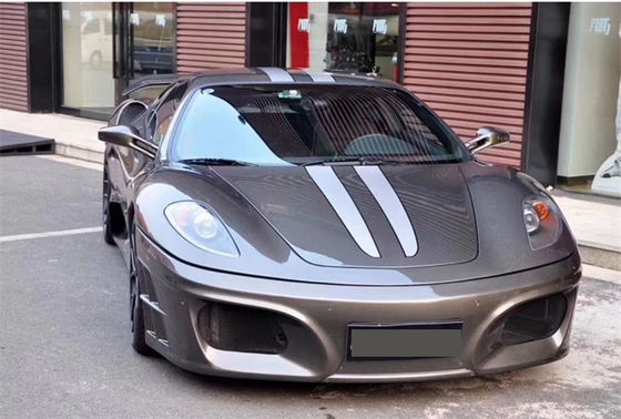 Untuk Ferrari F430 Body Kit F430 Upgraded ASI Style Bagian depan dan belakang Bumpers Spoiler F430 Carbon Fiber Body Kit