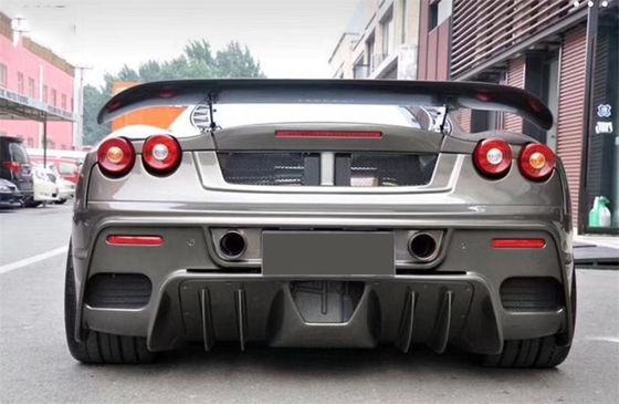 Untuk Ferrari F430 Body Kit F430 Upgraded ASI Style Bagian depan dan belakang Bumpers Spoiler F430 Carbon Fiber Body Kit
