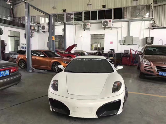 Untuk Ferrari F430 Body Kit F430 Upgraded ASI Style Bagian depan dan belakang Bumpers Spoiler F430 Carbon Fiber Body Kit