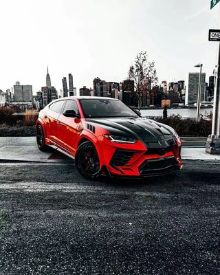 Lamborghini baru URUS Body MSY Style Depan Dan Belakang Bumper Mobil Bagian Otomotif