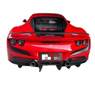 Untuk Ferrari F8 Carbon Fiber Spoiler F8 Upgraded Novi Style Carbon Fiber Tail Spoiler