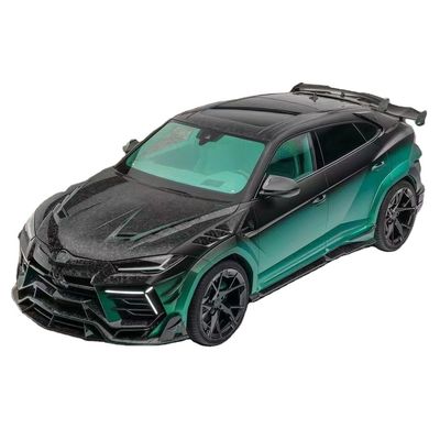 280mm Lamborghini Body Kit URUS MSY Gaya Depan Dan Belakang Bumper Spoiler Hood Kit Hijau