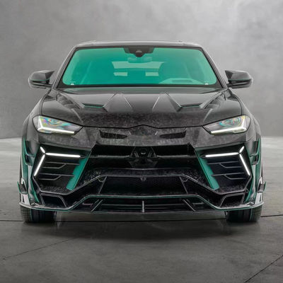 280mm Lamborghini Body Kit URUS MSY Gaya Depan Dan Belakang Bumper Spoiler Hood Kit Hijau