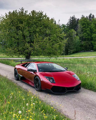 Serat Karbon Lamborghini Murcielago Lp640 Body Kit LP670-Style Spoilers