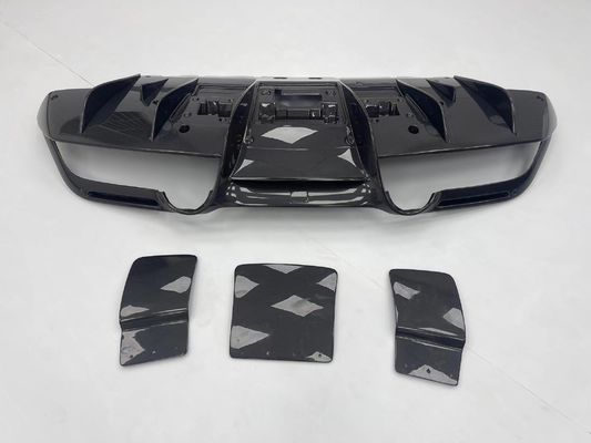 Auto Parts ForFerrari F8 Carbon Fiber Body Kit F8 Upgrade Novi Style Diffuser Diffuser Serat Karbon