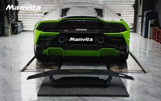 LP580 LP610 Lamborghini Huracan Evo Body Kit Tecnica Style Carbon Fiber Spoiler Wing