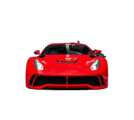 Untuk Ferrari F12 Carbon Fiber Wide-body Kit F12 Upgrade NOtc N-Largos-style Rear Bumper Carbon Fiber Wide-body Kit