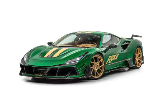 Untuk Ferrari F8 Carbon Fiber Body Kit F8 Upgrades gaya MSY Bagian depan dan belakang Bumper Spoiler Hood Body Kit