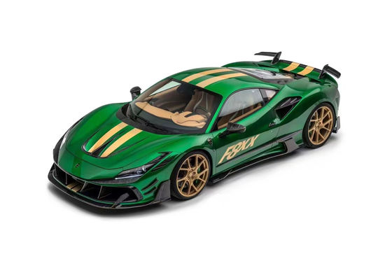 Untuk Ferrari F8 Carbon Fiber Body Kit F8 Upgrades gaya MSY Bagian depan dan belakang Bumper Spoiler Hood Body Kit