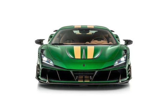 Untuk Ferrari F8 Carbon Fiber Body Kit F8 Upgrades gaya MSY Bagian depan dan belakang Bumper Spoiler Hood Body Kit