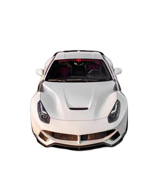 Untuk Ferrari F12 Carbon Fiber Body Kit F12 Meningkatkan Gaya SVR Bagian Depan dan Belakang Bumper Spoiler Dengan Hood Fenders