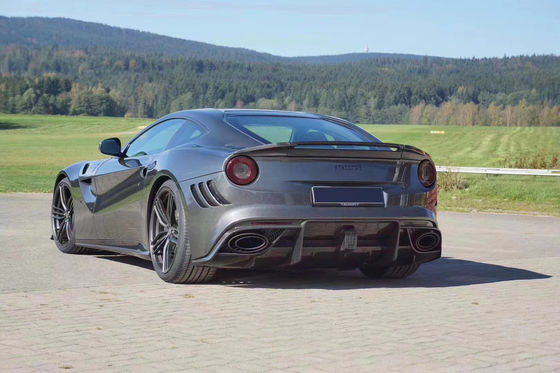 Untuk Ferrari F12 Fiber Karbon Kering Body Kit F12 Upgraded MSY Style Depan dan Belakang Bumper Spoiler Hood