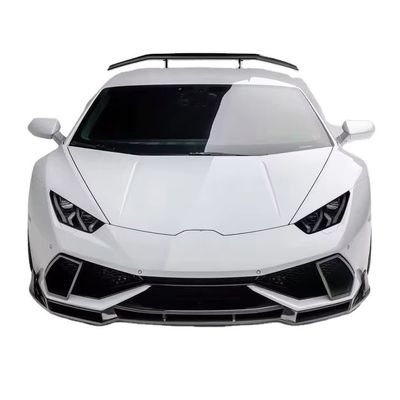 Ganti Lamborghini Universal Wide Body Kits LP610 Huracan Evo Body Kit Asupan udara bibir depan