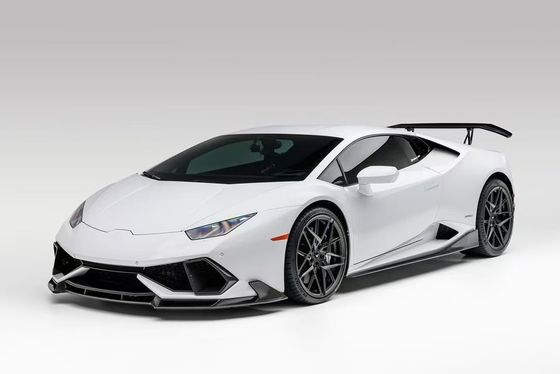 Ganti Lamborghini Universal Wide Body Kits LP610 Huracan Evo Body Kit Asupan udara bibir depan