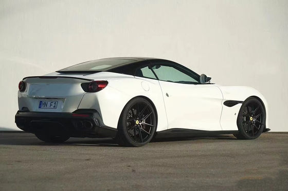 Portofino Ferrari Body Kit NOVI Gaya Depan Lip Diffuser Spoiler Mobil Side Skirt 2017