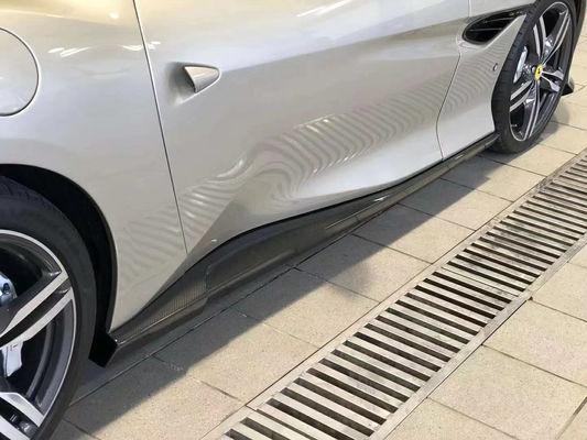 Portofino Ferrari Body Kit NOVI Gaya Depan Lip Diffuser Spoiler Mobil Side Skirt 2017