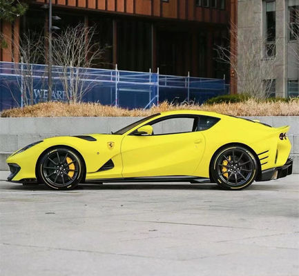 2017 - 2019 812 Body Kit Competizione Style Wide Body Ferrari Hood Serat Karbon
