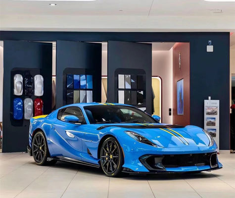 2017 - 2019 812 Body Kit Competizione Style Wide Body Ferrari Hood Serat Karbon