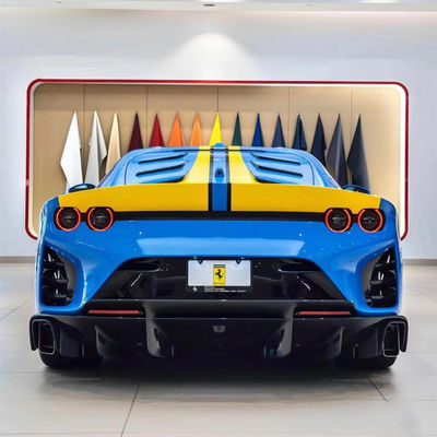 2017 - 2019 812 Body Kit Competizione Style Wide Body Ferrari Hood Serat Karbon