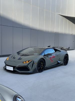 Huracan LP580 610 Karbon Fiber Body Kit EVO Ganti Bender Front Wheel Arch
