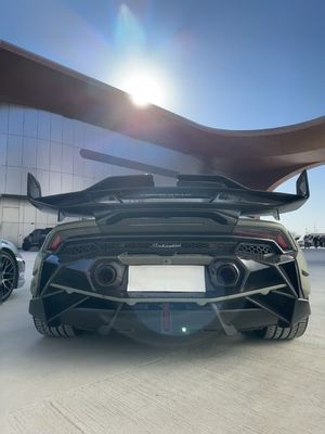 Huracan LP580 610 Karbon Fiber Body Kit EVO Ganti Bender Front Wheel Arch
