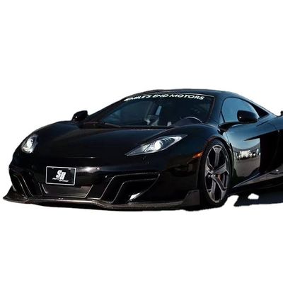 High Quality Carbon Fiber Carbon Fiber Body Kit untuk McLaren MP4-12C Mp4-12c Carbon Fiber Bagian Depan Sekop Bagian Belakang Diffuser Side Skirt