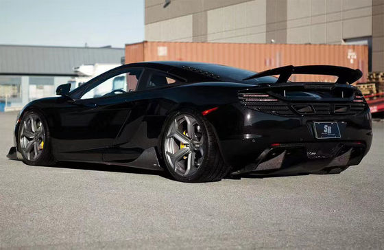 High Quality Carbon Fiber Carbon Fiber Body Kit untuk McLaren MP4-12C Mp4-12c Carbon Fiber Bagian Depan Sekop Bagian Belakang Diffuser Side Skirt