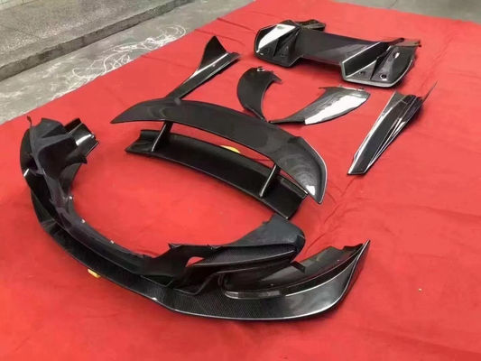 High Quality Carbon Fiber Carbon Fiber Body Kit untuk McLaren MP4-12C Mp4-12c Carbon Fiber Bagian Depan Sekop Bagian Belakang Diffuser Side Skirt
