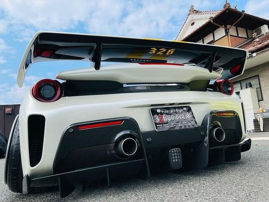 Karbon Fiber Widebody Ferrari 488pista Spoiler Karbon Fiber Spoiler Wing