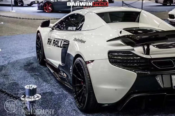 Jual Seperti Kue Panas Untuk McLaren MP4-12C 625C 650S Carbon Fiber Body Kit Diperbarui 675LT Style Side Skirt Rear Diffuser