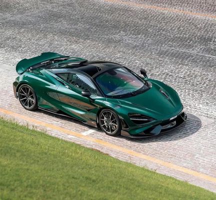 Untuk McLaren 720s Body Kit 720S Upgrade 765LT Style Carbon Fiber Bagian Depan dan Belakang Bumper Spoiler Body Kit