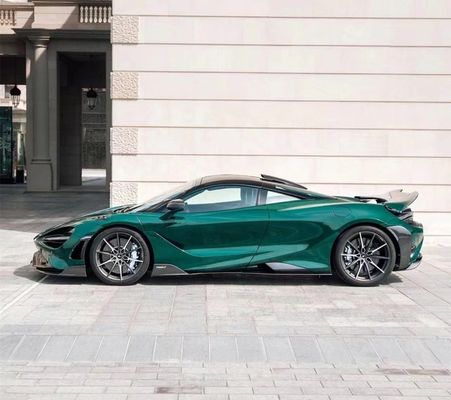 Untuk McLaren 720s Body Kit 720S Upgrade 765LT Style Carbon Fiber Bagian Depan dan Belakang Bumper Spoiler Body Kit