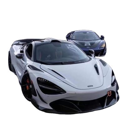 High Quality Carbon Fiber Carbon Fiber Body Kit untuk McLaren 720S 720S Carbon Fiber Bagian Depan Sekop Belakang Diffuser Spoiler Fin