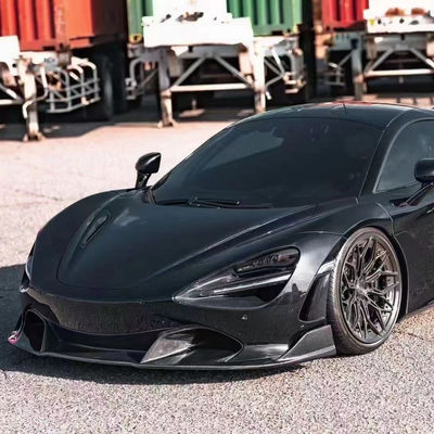 High Quality Carbon Fiber Carbon Fiber Body Kit untuk McLaren 720S 720S Carbon Fiber Bagian Depan Sekop Belakang Diffuser Spoiler Fin