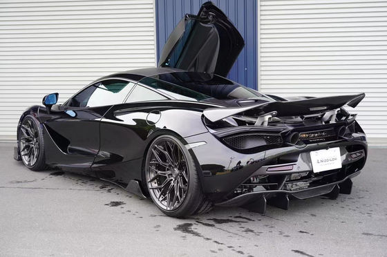 High Quality Carbon Fiber Carbon Fiber Body Kit untuk McLaren 720S 720S Carbon Fiber Bagian Depan Sekop Belakang Diffuser Spoiler Fin