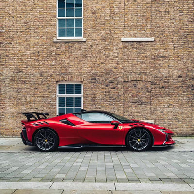 SF90FXX Ferrari SF90 Body Kit Depan Dan Belakang Mobil Bumper Sisi Rok Hood Lampu Belakang